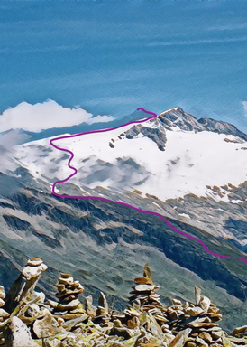 Schwarzenstein 3.369 m - Der Einfachste