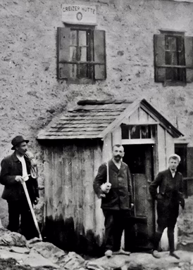 Greizer Hütte erbaut 1893 Greizer Hütte erbaut 1893