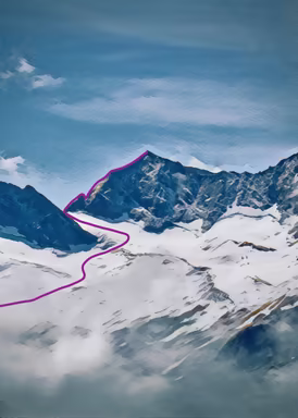 Hoher Weißzint 3.371m - Der Edelste