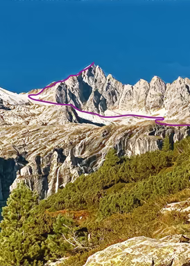 Reichenspitze 3.303m - Die Sagenumwobene