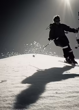 mit Ski übers Firndreieck © Stefan Wierer